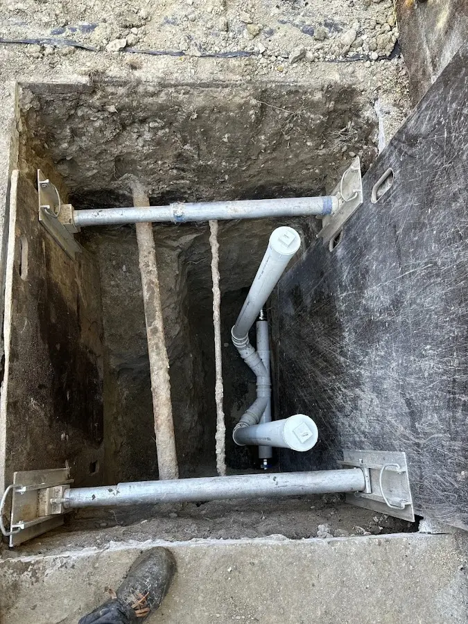Experienced plumber completing Gas Line Repair work in Mount Pleasant